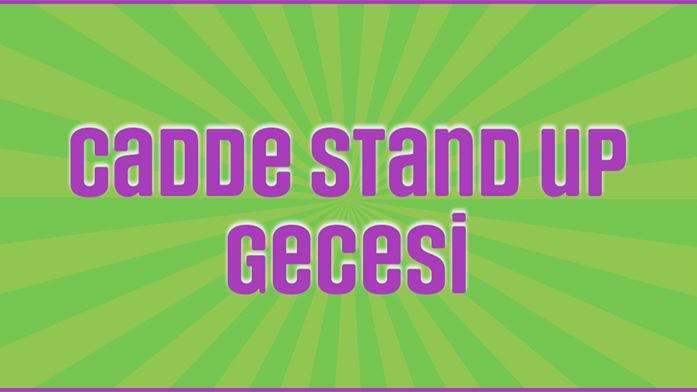 Cadde Stand Up Gecesi - Verdura Restaurant Suadiye - İstanbul